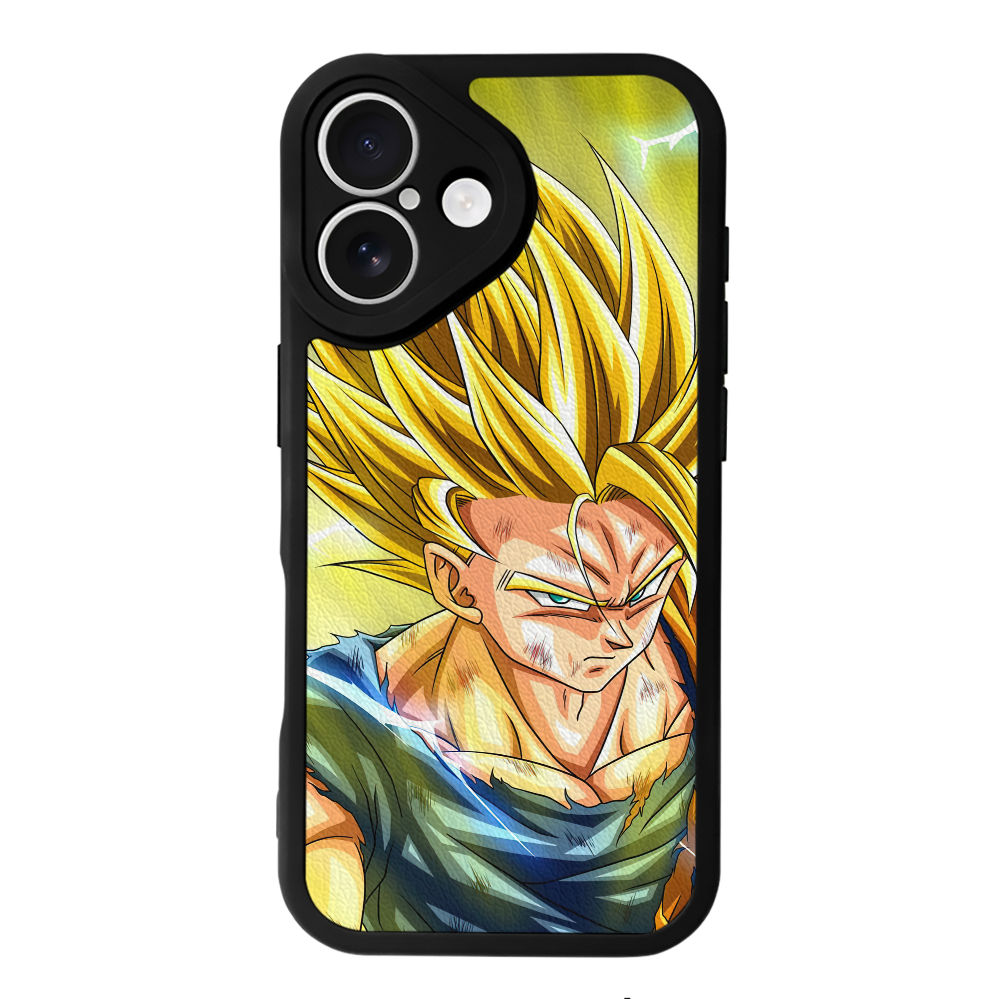 （画像用） ドラゴンボール DRAGON BALL 【iPhone 16シリーズ対応】シリコンスマホケース（レザー調） 材質：シリコン